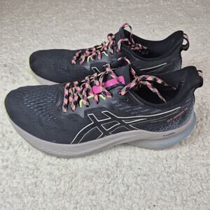 Asics GT-2000 12 Shoes Women's Size 9.5 Black Sneakers Running Athletic Jogging